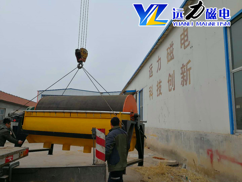 磁选机磁铁排列图纸怎么看：磁极排数与卸料的关系