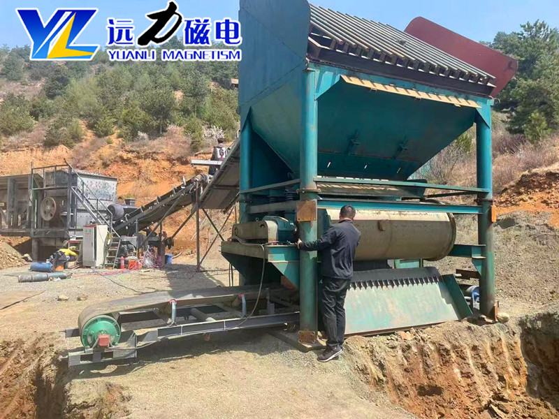 铁矿干选磁选机磁性一般是多大